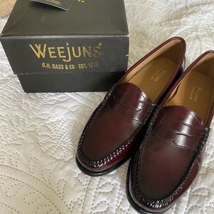 Maroon Loafers